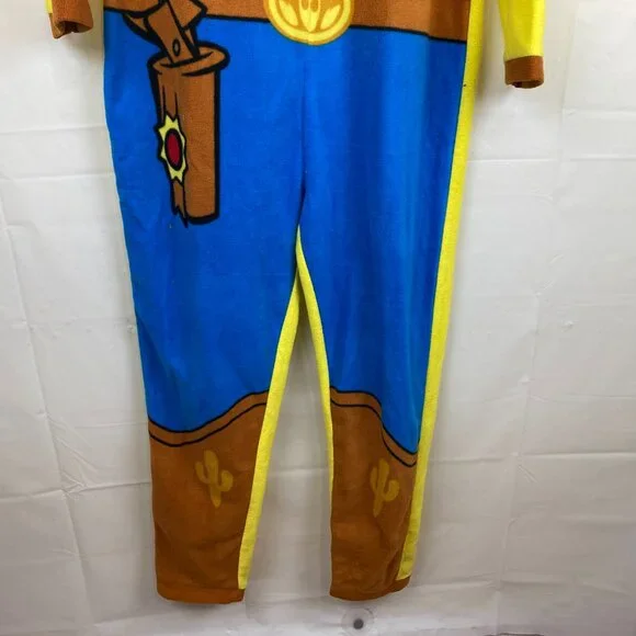 Toy Story Men Womens Sz S Woody One Piece Union Suit Disney Costume Pajama - Picture 3 of 6